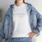The Sisterhood Signature White Tee